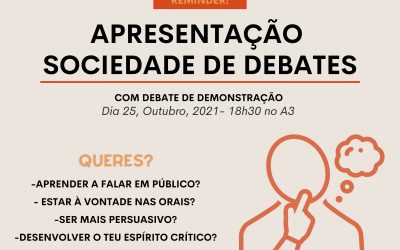 Apresentação da Sociedade de Debates