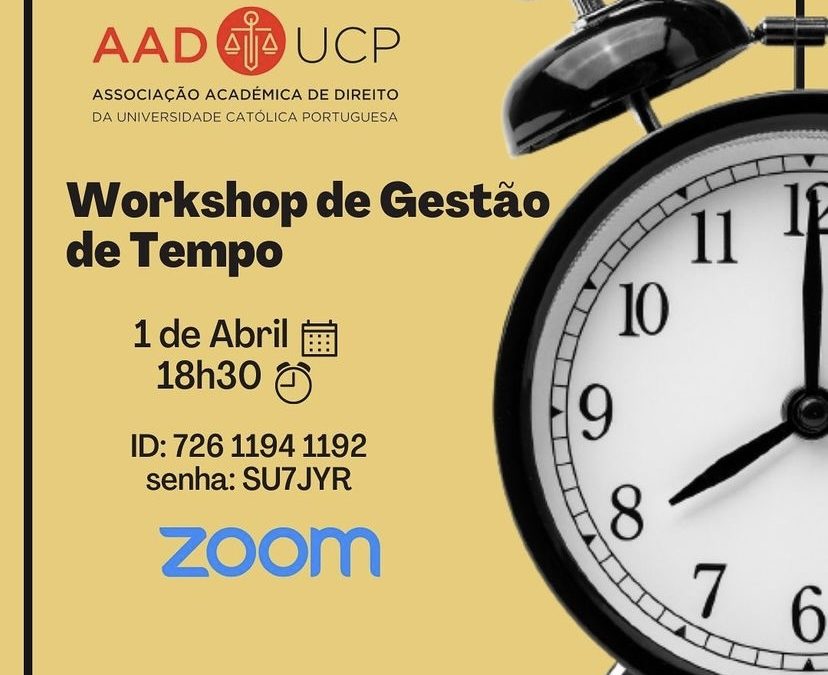 Workshop de Gestão de Tempo